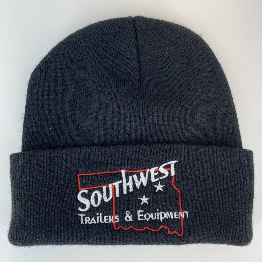 Southwest Trailers & Equipment Beanie Hat Black Winter Cap